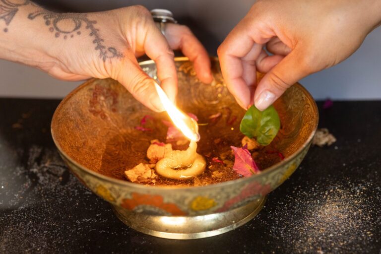 Clarity Lamp, healing ceremony