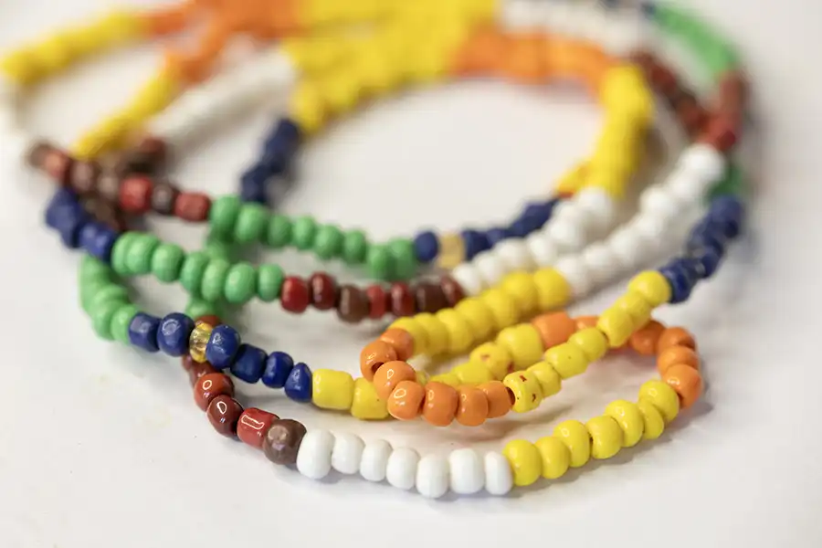 R62_9473 - Copy_Priestess_Shoshana_7-21-24_ASP - Spiritual Teachers Voodoo Seven Seed Protection Necklace