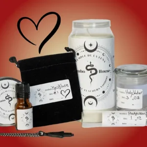 R62_9353 - Copy_Priestess_Shoshana_7-21-24_ASP love red background - Spiritual Teachers Voodoo Magic Package for Love, Magical love collection